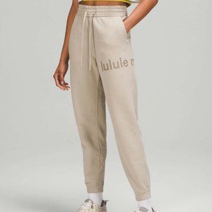 Lululemon Loungeful High-Rise Jogger *Graphic Raw Linen Sz 8